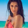 Splendide Model am Strand